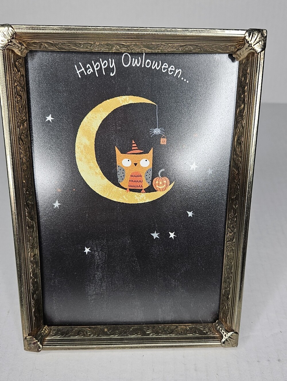 Vintage Brass Picture Frame 7"x5"